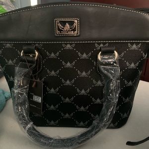 Black mid size purse